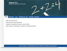 Tablet Screenshot of fiskom.com